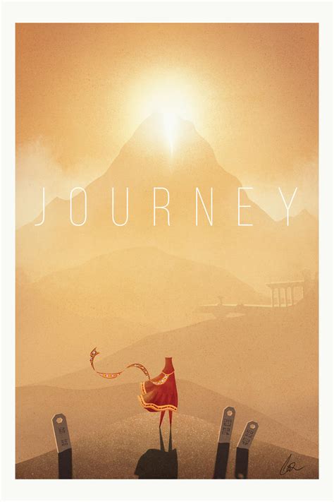 journey poster  chriswhite  deviantart