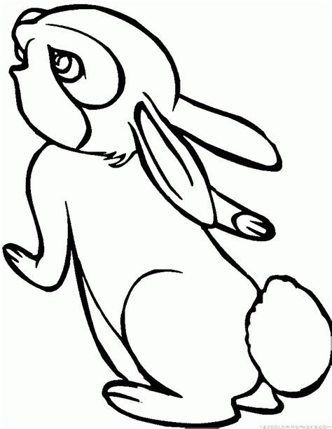 rabbit coloring pages part