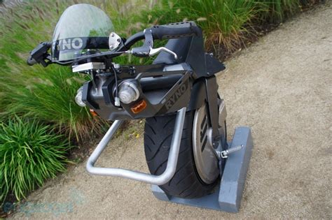 ryno motors  balancing single wheeled scooter test ride