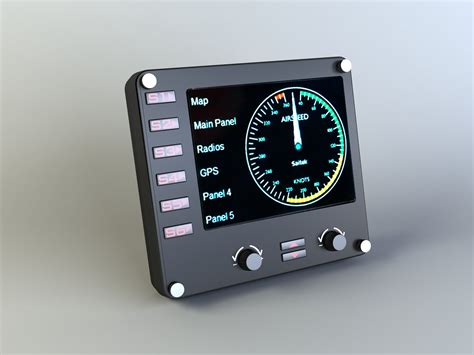 flight controls instrument panel
