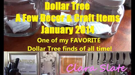 dollar tree decor   craft items haul  youtube