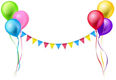 balloons transparent background    clipartmag