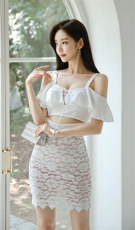 Beautiful Asian Women Asian Model Girl Sheer Clothing Korean Street