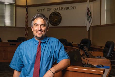 Knox Professor Elected Mayor Of Galesburg South Lawn Knox College
