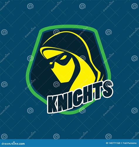 knight logo vector image stock illustration illustration  template