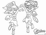 Splatoon Coloring Pages Marie Callie Printable Lineart Color Lovely Print Kids Deviantart Getcolorings Comments Bettercoloring sketch template