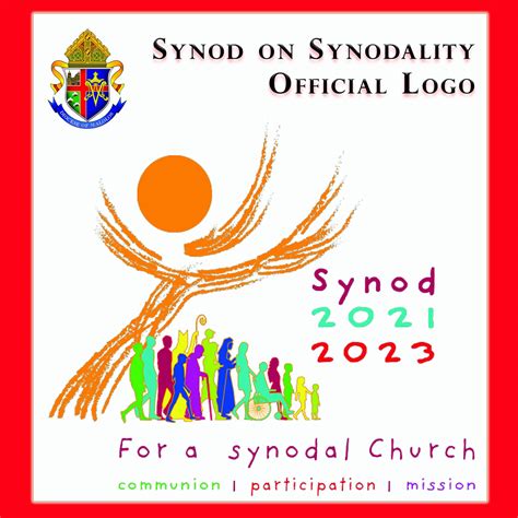 official logo   synod  synodality   parts explained