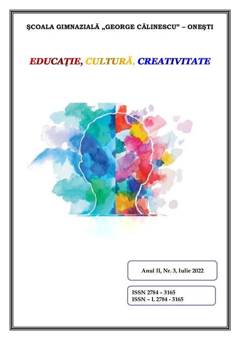 calameo educatie cultura creativitate anul ii nr  iulie