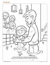 Lds Baptism Salvation Friend Sud Family Printables Bautismo Preschool Niños sketch template