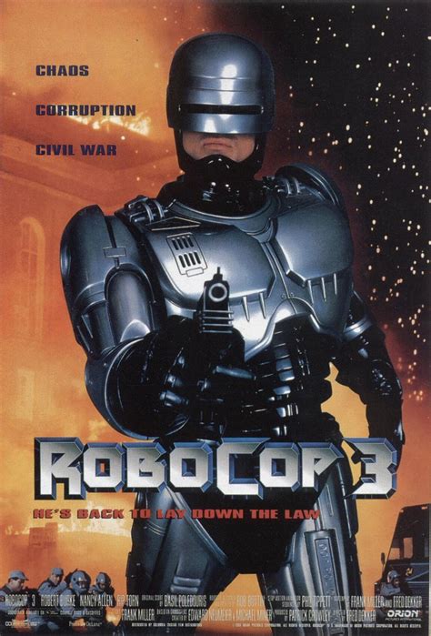 robocop 3 3 of 3 extra large movie poster image imp awards