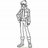 Voltron Coloring Keith Pages Defender Legendary Coloringpages101 Online Color sketch template
