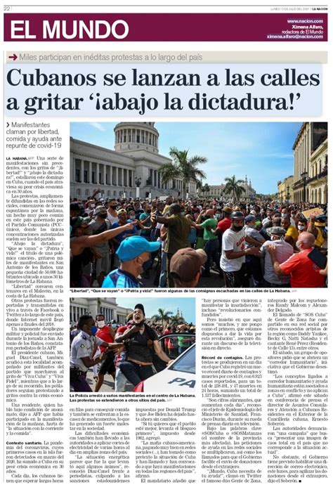 portada  noticias del periodico la nacion lunes  de julio  periodico digital