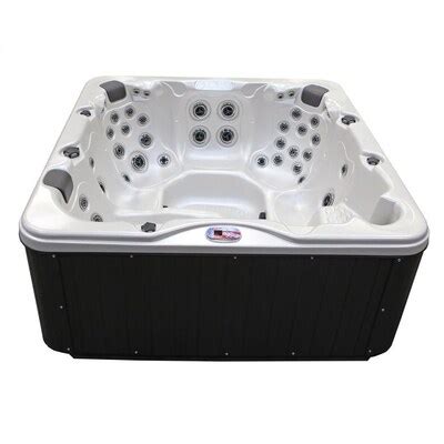 american spas  person  jet square hot tub  lowescom