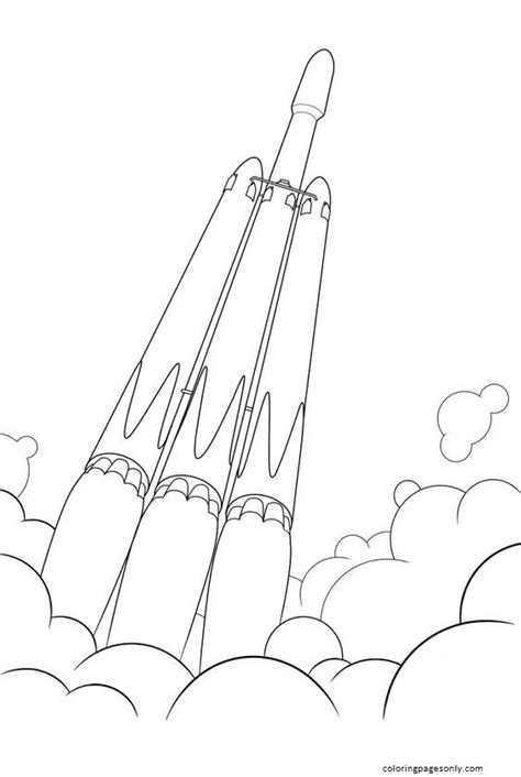rocket coloring pages coloring pages  kids  adults