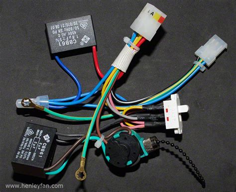 hunter ceiling fan replacement capacitor  wiring harness tutor suhu