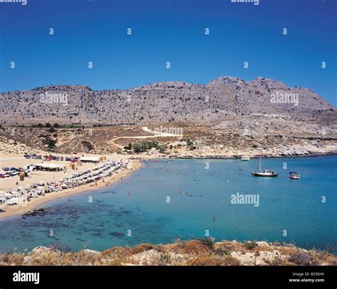 nr charaki rhodes greek islands stock photo alamy