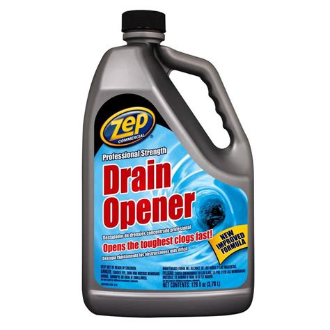 shop zep commercial professional strength  oz drain cleaner pour