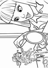 Barbie Thumbelina Coloring Fun Kids Pages sketch template