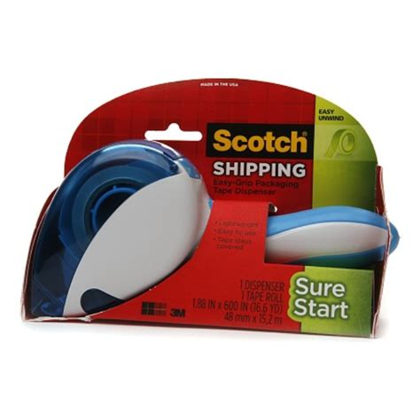 scotch easy grip packaging tape dispenser  start reviews