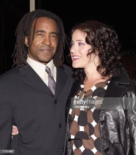 Actor Tim Meadows And Wife Michelle Meadows Pose For Photographers