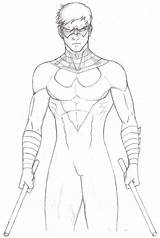 Nightwing Kolorowanki Dick Robin Grayson Bestcoloringpagesforkids Dzieci Dla Comicvine sketch template