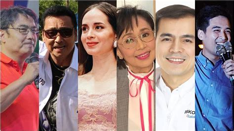 celebrity politicians  won  lost  philippine elections