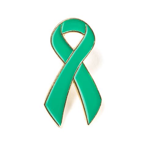 green ribbon awareness clipart
