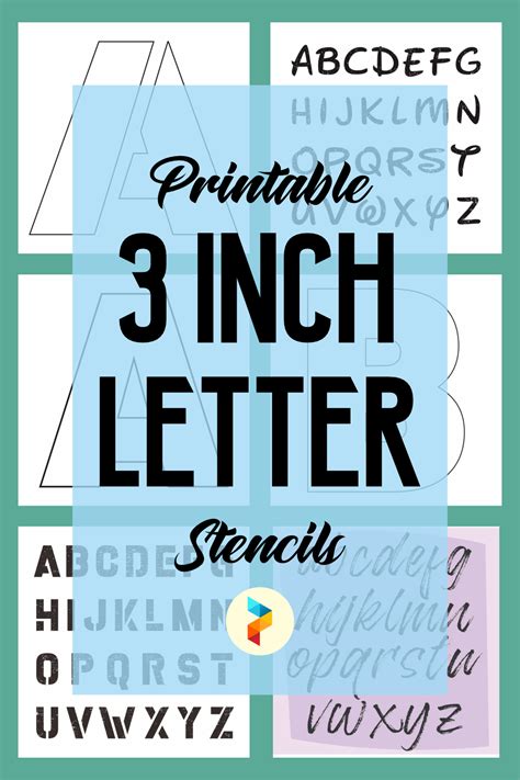 letter stencils    printables printablee