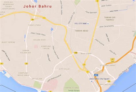 map  johor bahru