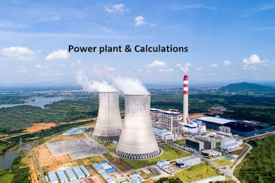 power plant  calculations power plant  calculations