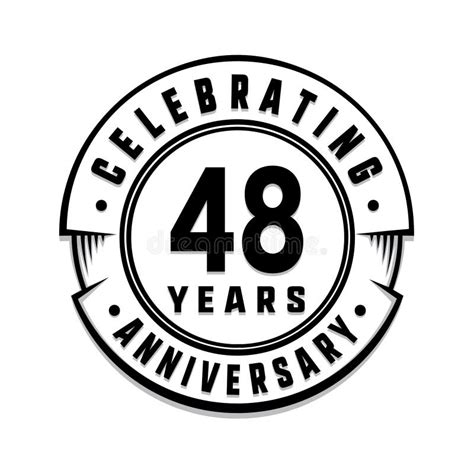 years anniversary logo template  vector  illustration stock