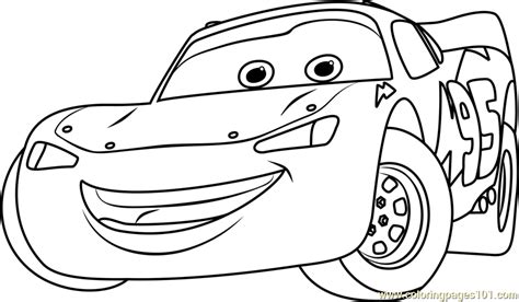 lightning mcqueen  cars  coloring page  cars  coloring pages coloringpagescom