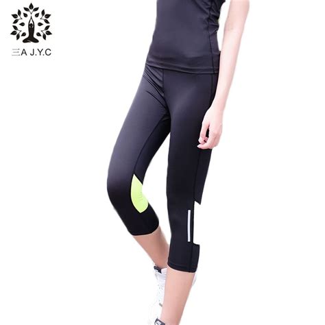sex high waist stretched sports pants gym clothes spandex running