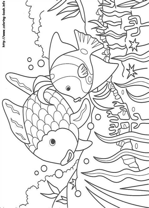 rainbow fish coloring picture fish coloring page coloring books