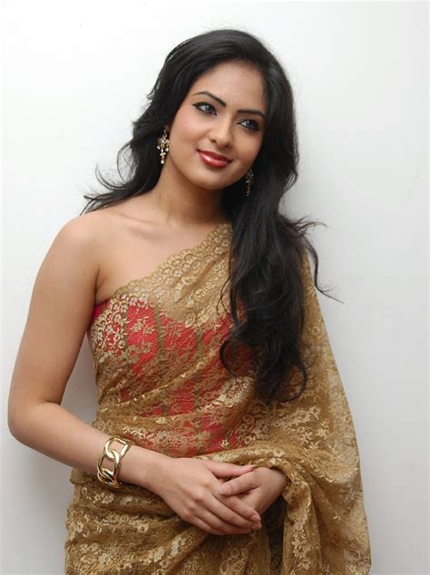 Sab Sexy Actress Nikesha Patel Latest Spicy Photo Gallery In Saree