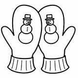 Mittens Luva Boneco Luvas Mitten Snowman Paintingvalley Tudodesenhos Atividades sketch template