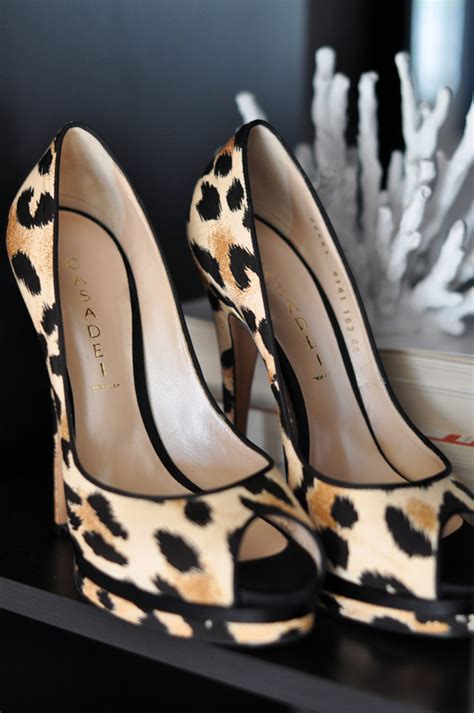leopard print shoes sexy platform stilettos love maegan