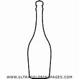 Bottle Coloring Wine Pages sketch template