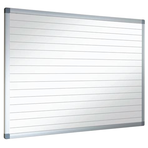 magnetic framed whiteboard  lines  grids