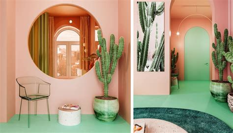 unique pink  green interior    york apartment adorable homeadorable home