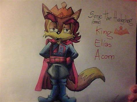 Sonic The Hedgehog Comic King Elias Acorn By Cncheckit Deviantart