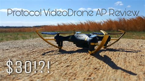 cheap drone protocol videodrone ap unboxing  review youtube