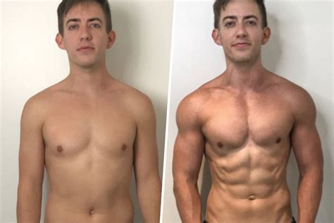 here s how glee star kevin mchale transformed his body men s health magazine australia