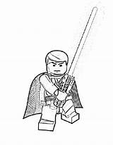 Lego Skywalker Anakin Facile Rustique Stumble sketch template
