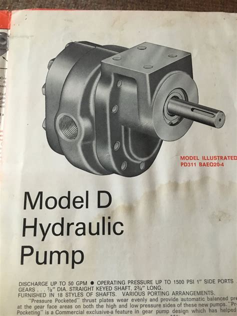 td  hydraulic pump diagram ih construction equipment red power magazine community