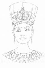 Cleopatra Coloring Pages Color Getcolorings Getdrawings sketch template