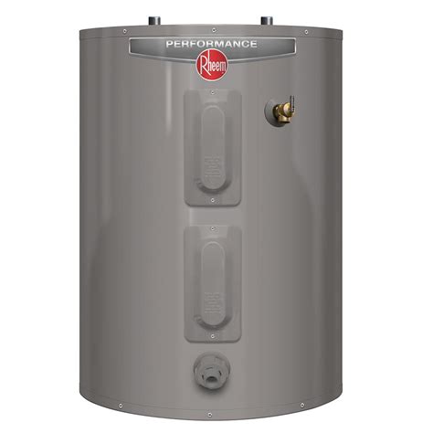 rheem performance  gal short  year  watt elements electric tank water heater