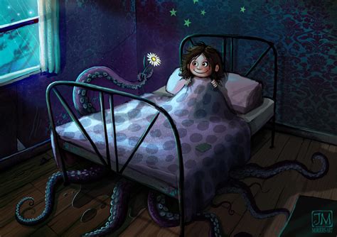 there s a monster under my bed by jackiesmuse