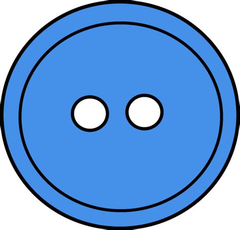 blue button clip art blue button image
