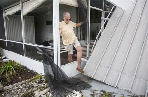 hurricane irma mobile home park residents return  find  paradise   lost